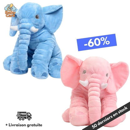 Peluche Éléphant Calin 60 cm | Baby Care