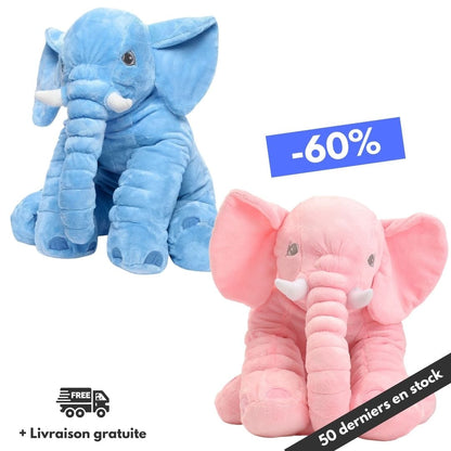 Peluche Éléphant Calin 60 cm | Bébé Filou