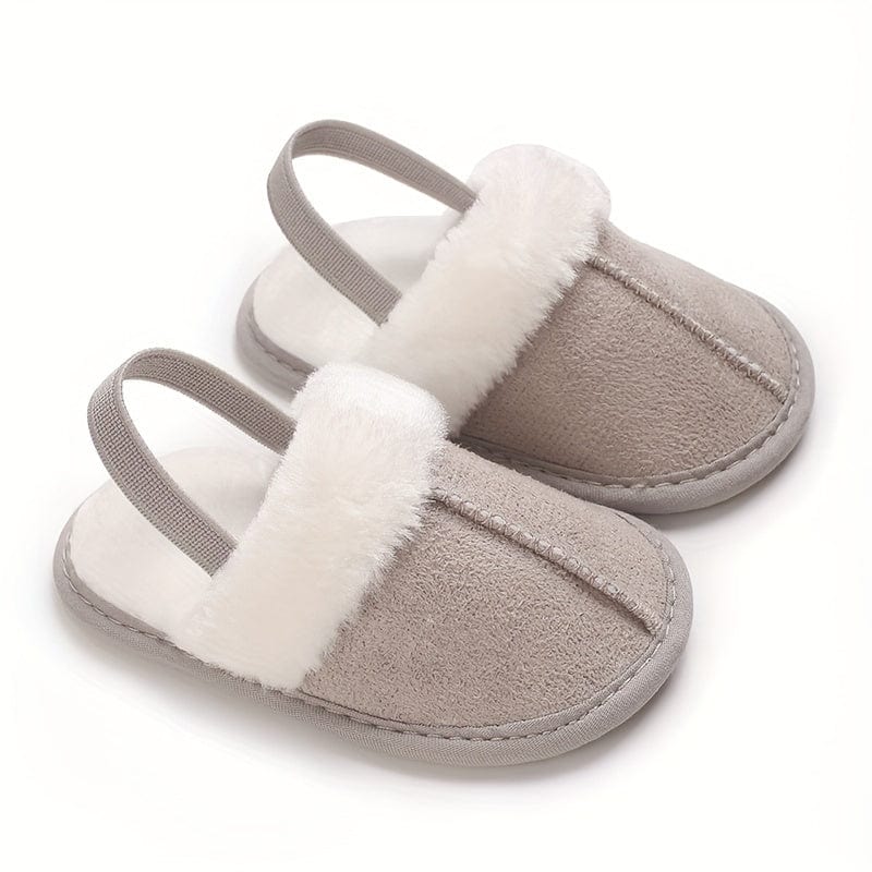 Chaussons Mignons en Peluche pour Bébés