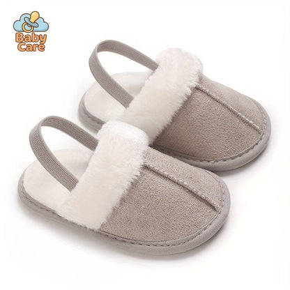 Chaussons Mignons en Peluche pour Bébés