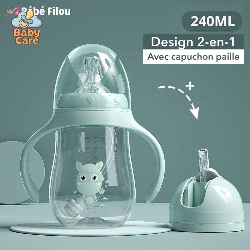 Biberon Paille 2 en 1 | Baby Care