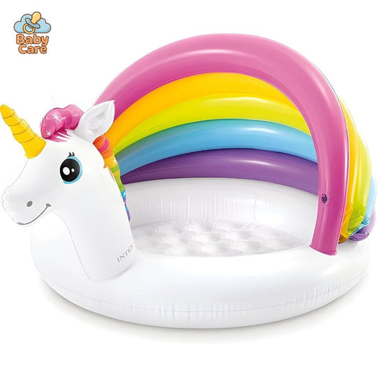 Piscine bébé et enfant gonflable licorne