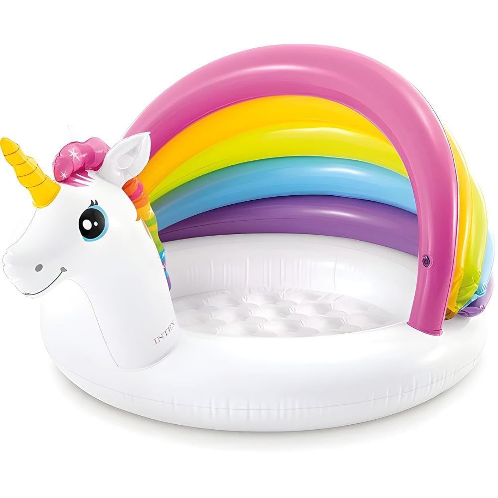 Piscine bébé et enfant gonflable licorne