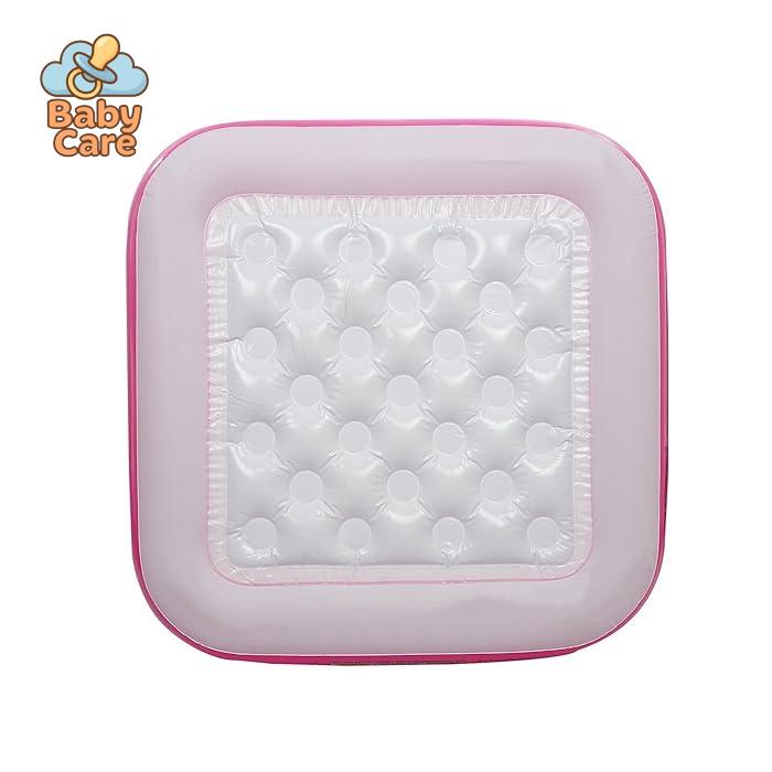 Piscine bébé et enfant gonflable carré confort