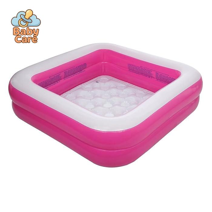 Piscine bébé et enfant gonflable carré confort