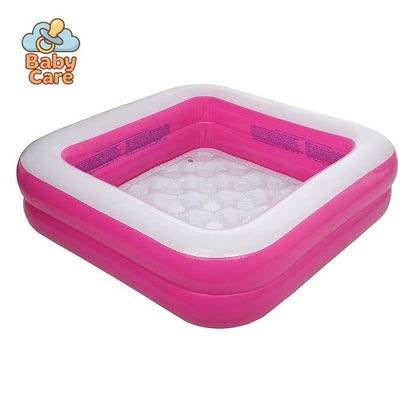 Piscine bébé et enfant gonflable carré confort