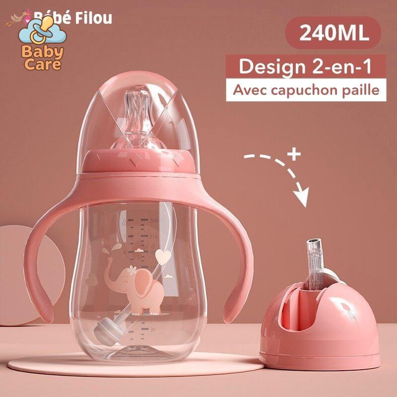 Biberon Paille 2 en 1 | Baby Care