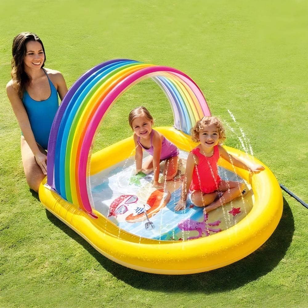 Piscine bébé gonflable avec air de jeu