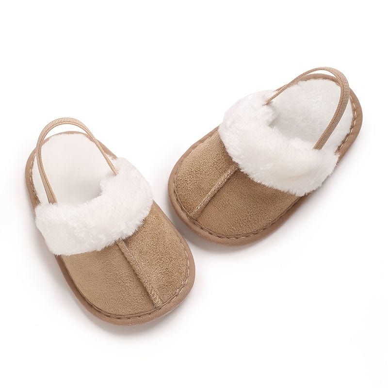 Chaussons Mignons en Peluche pour Bébés