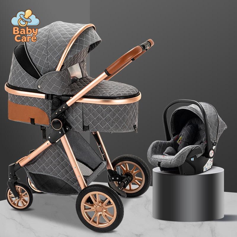 Poussette Trio 3 en 1 Royal – Poussette, Landau, Siège Auto et ses accessoires