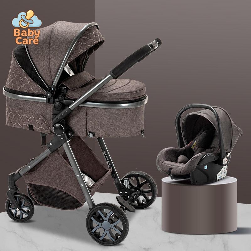 Poussette Trio 3 en 1 Royal – Poussette, Landau, Siège Auto et ses accessoires