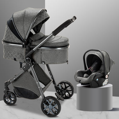 Poussette Trio 3 en 1 Royal – Poussette, Landau, Siège Auto et ses accessoires