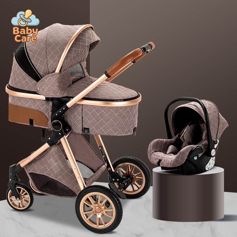Poussette Trio 3 en 1 Royal – Poussette, Landau, Siège Auto et ses accessoires