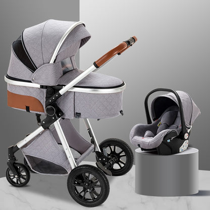 Poussette Trio 3 en 1 Royal – Poussette, Landau, Siège Auto et ses accessoires