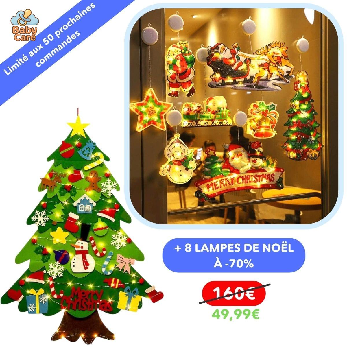 Sapin de Noël Montessori Lumineux