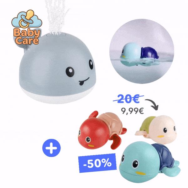 Jouet de Bain - Baleine d'Éveil