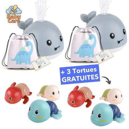 Jouet de Bain - Baleine d'Éveil