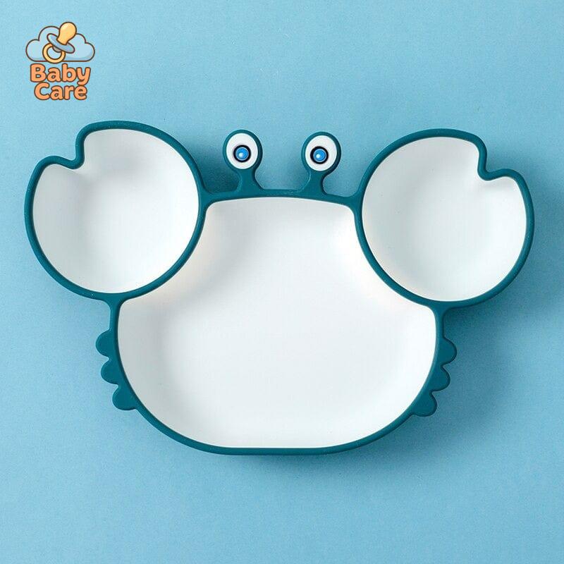 Assiette Silicone Bébé Crabe | Baby Care