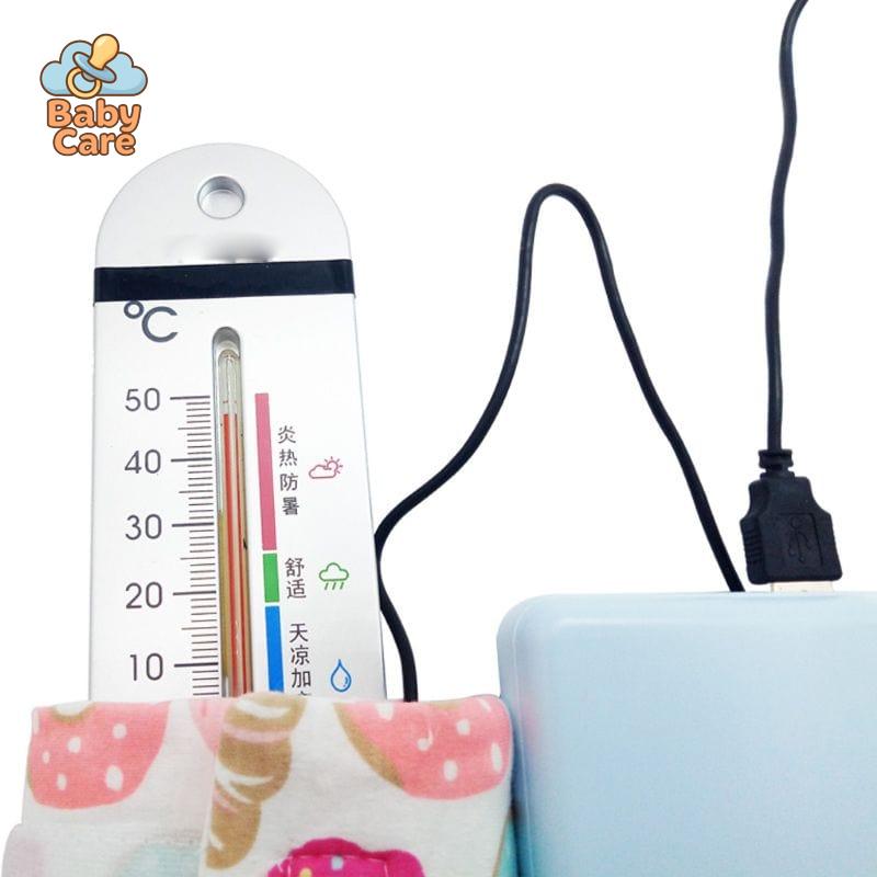 Chauffe-biberons USB avec housse de transport