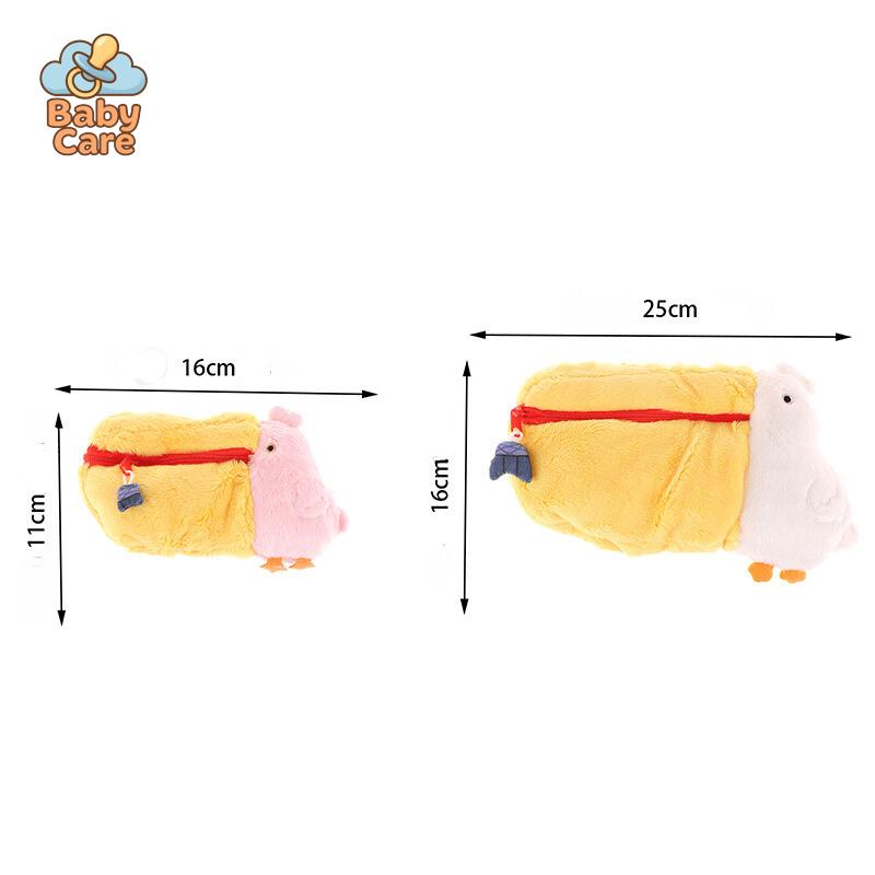Trousse kawaii pelican en peluche