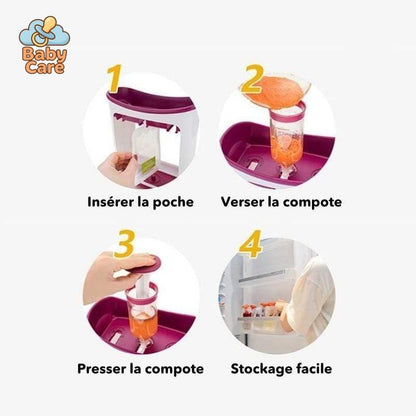 SQUEEZ'POTES - Machine à Compote Bébé | Baby Care