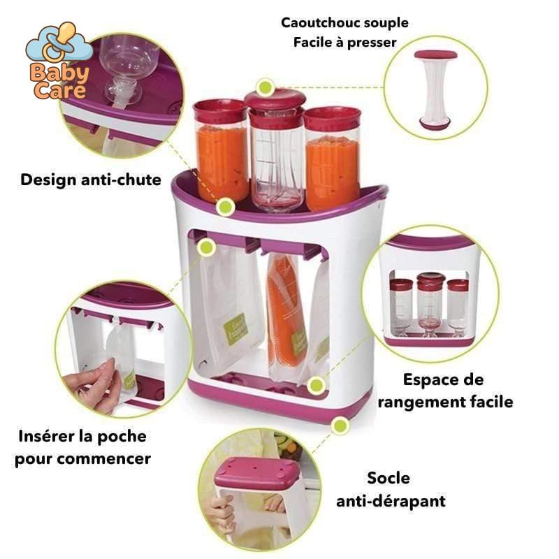SQUEEZ'POTES - Machine à Compote Bébé | Baby Care