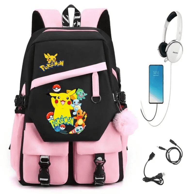 Cartable Pokemon Pratique et Confortable