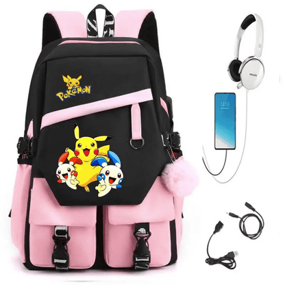 Cartable Pokemon Pratique et Confortable