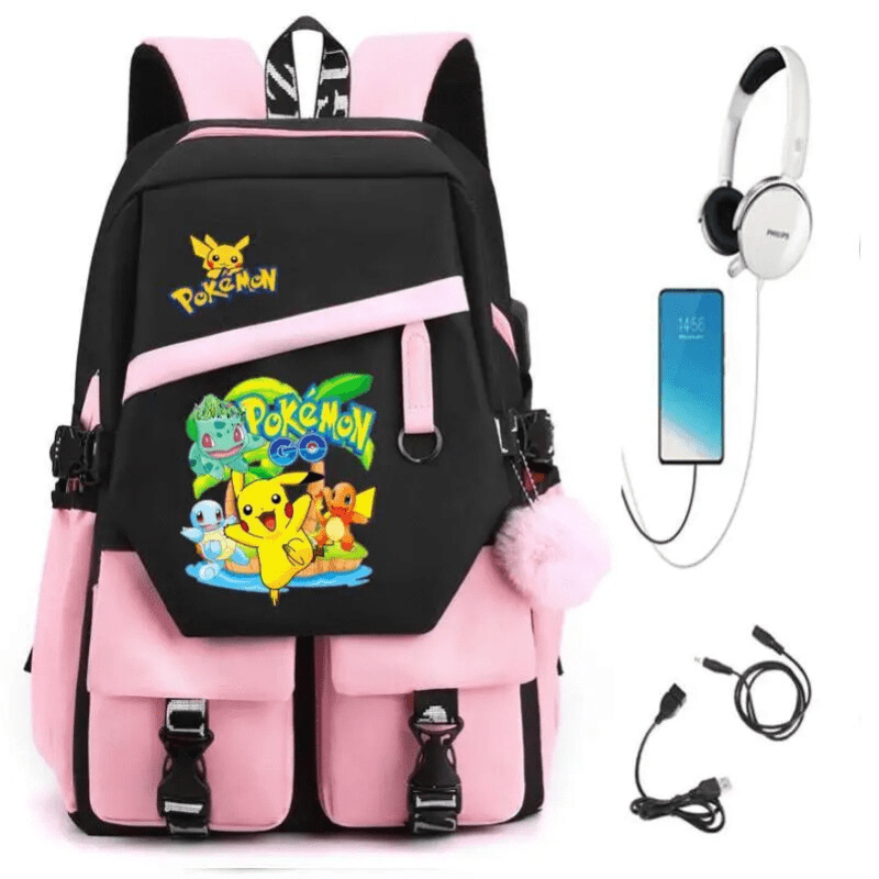 Cartable Pokemon Pratique et Confortable