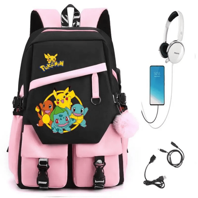 Cartable Pokemon Pratique et Confortable