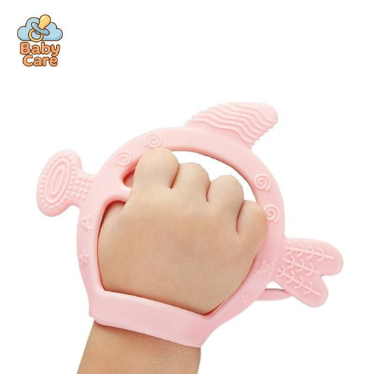 Anneau de Dentition en Silicone | Baby Care