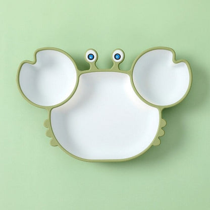 Assiette Silicone Bébé Crabe | Bébé Filou