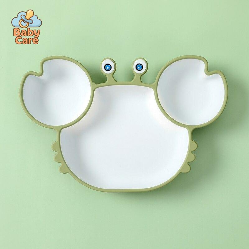 Assiette Silicone Bébé Crabe | Baby Care