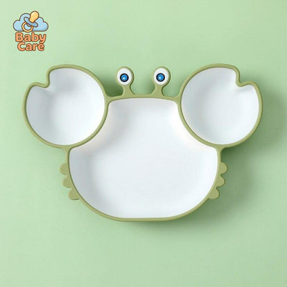 Assiette Silicone Bébé Crabe | Baby Care
