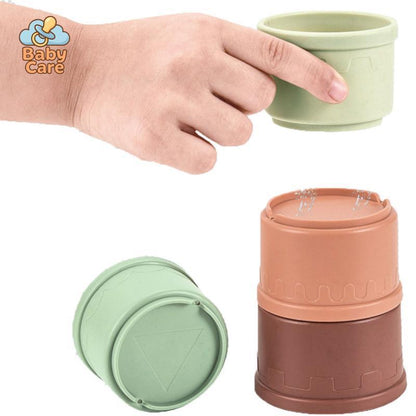 Tasses à Empiler - 8 Gobelets Gigognes | Baby Care