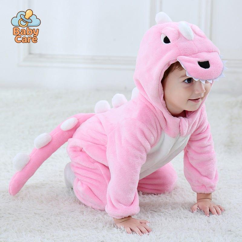 Déguisement Dinosaure Grenouillère Bébé Polaire Hiver