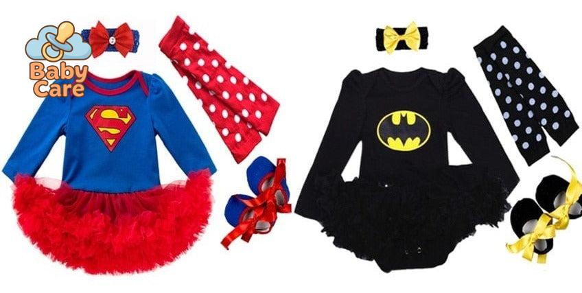 Déguisement super héros bébé fille carnaval