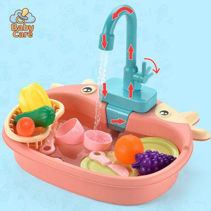 Aqualuxe : L'Évier Magique des Mini-Chefs