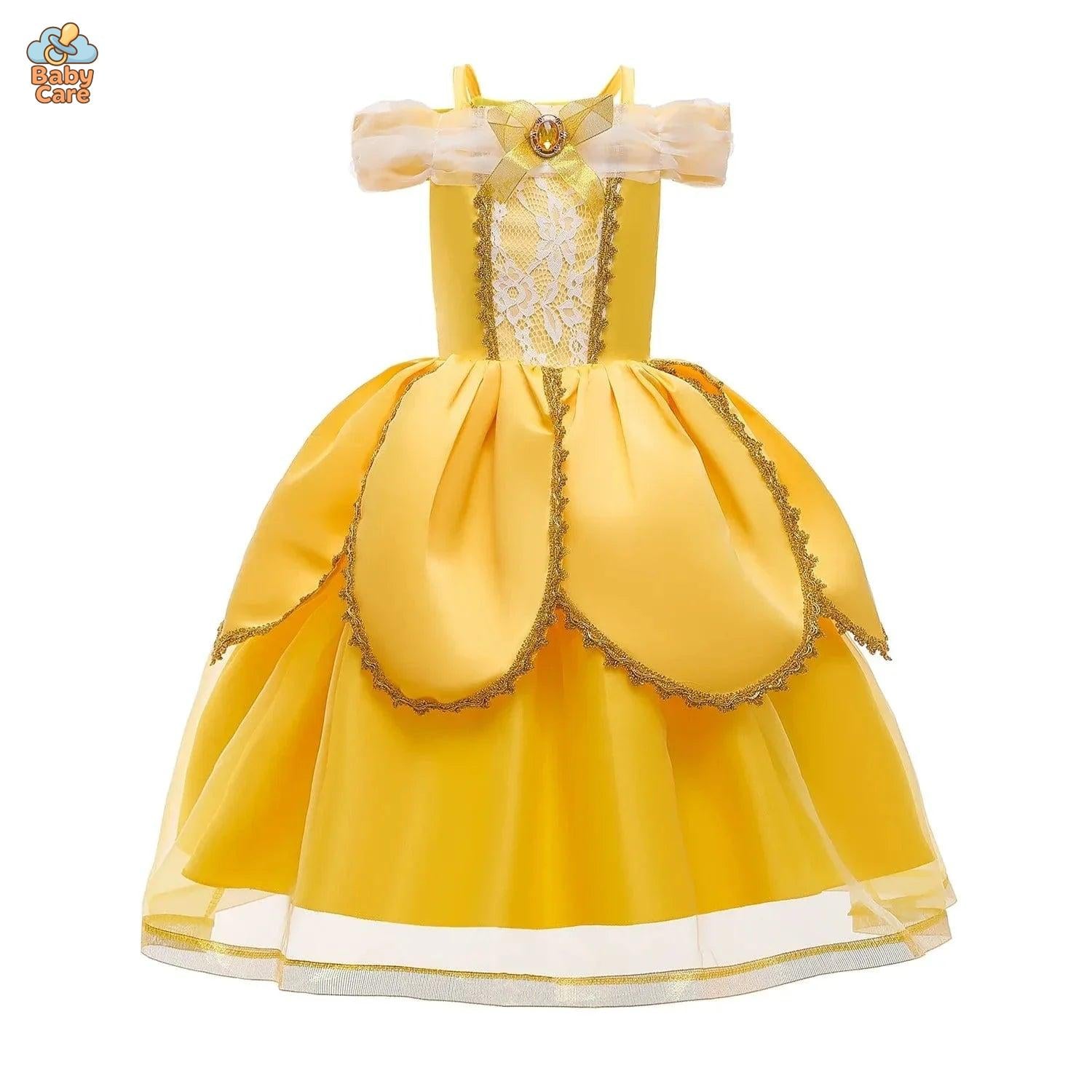Déguisement Princesse Belle Enfant avec Accessoires
