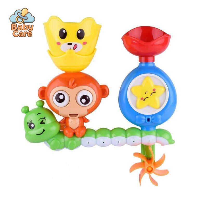 Chenille et Singe Jouet de Bain