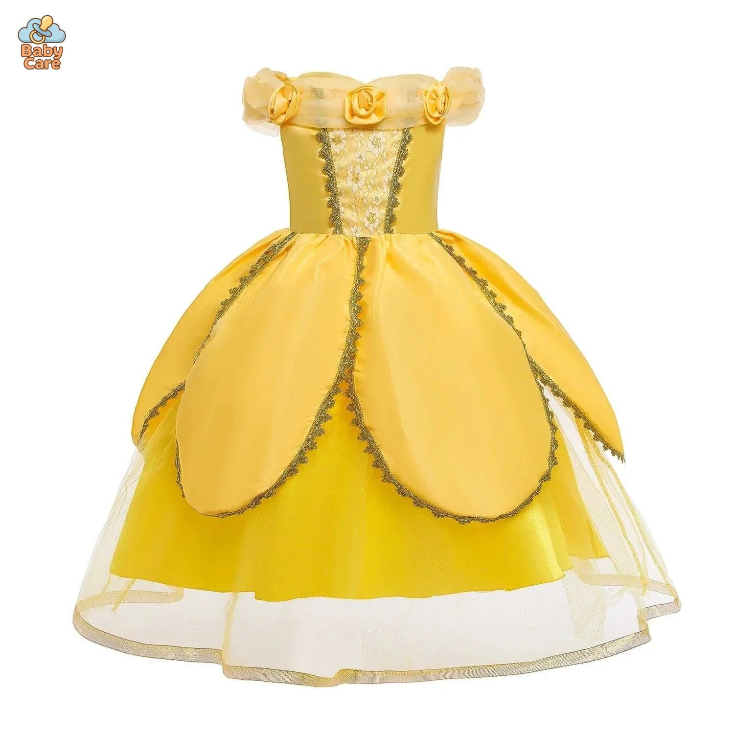 Déguisement Princesse Belle Enfant avec Accessoires