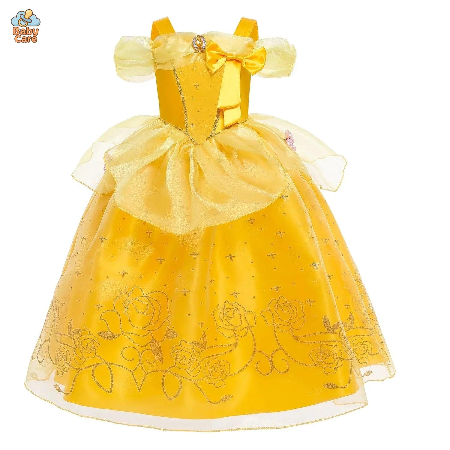 Déguisement Princesse Belle Enfant avec Accessoires