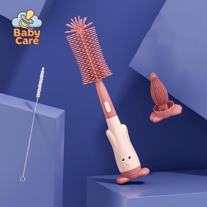BabyBrush™ Brosse pour biberon 3-en-1