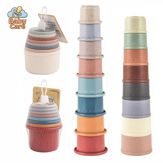 Tasses à Empiler - 8 Gobelets Gigognes | Baby Care