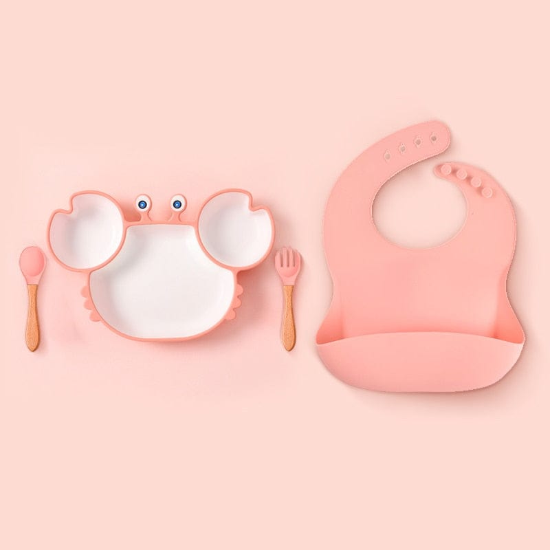 Assiette Silicone Bébé Crabe | Bébé Filou