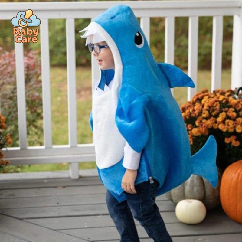 Déguisement carnaval baby shark bébé et enfant