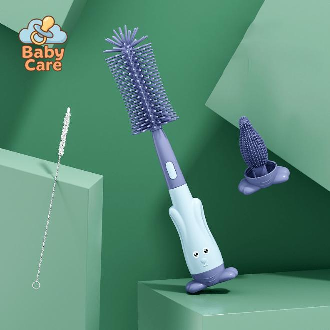 BabyBrush™ Brosse pour biberon 3-en-1