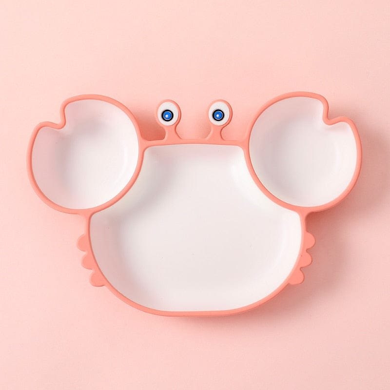 Assiette Silicone Bébé Crabe | Bébé Filou