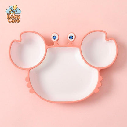Assiette Silicone Bébé Crabe | Baby Care
