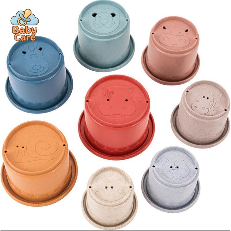 Tasses à Empiler - 8 Gobelets Gigognes | Baby Care